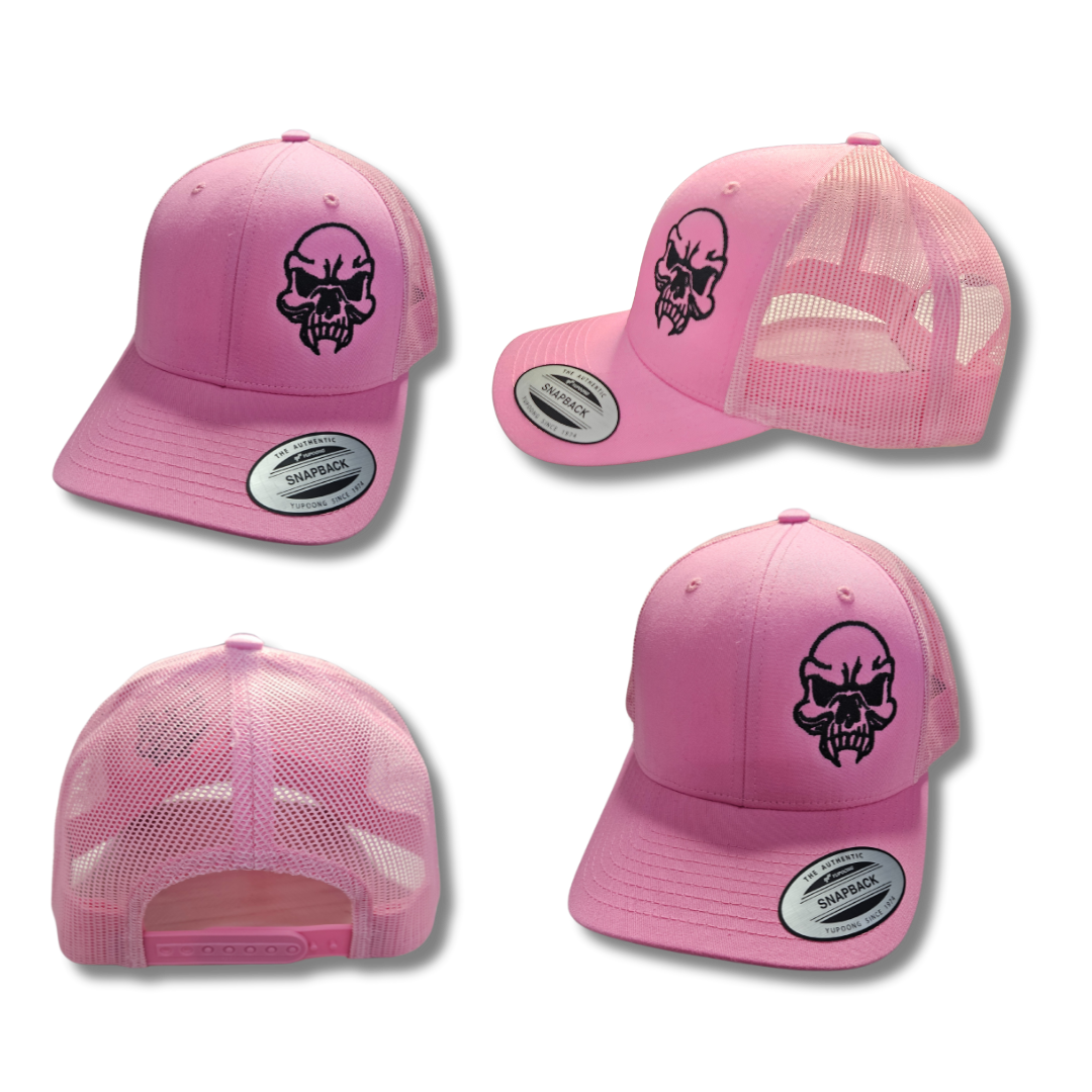 Pink Retro Trucker Cap