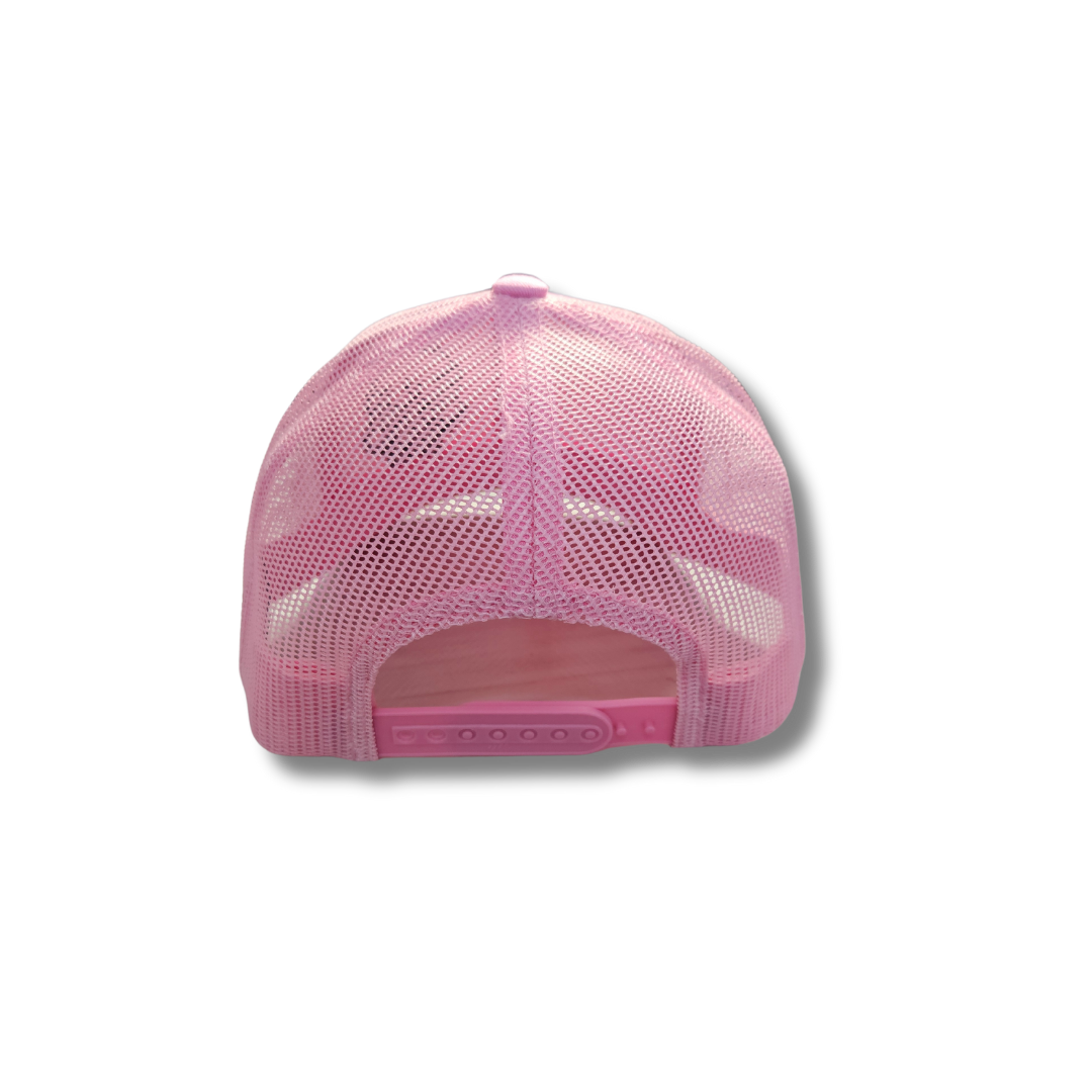 Pink Retro Trucker Cap